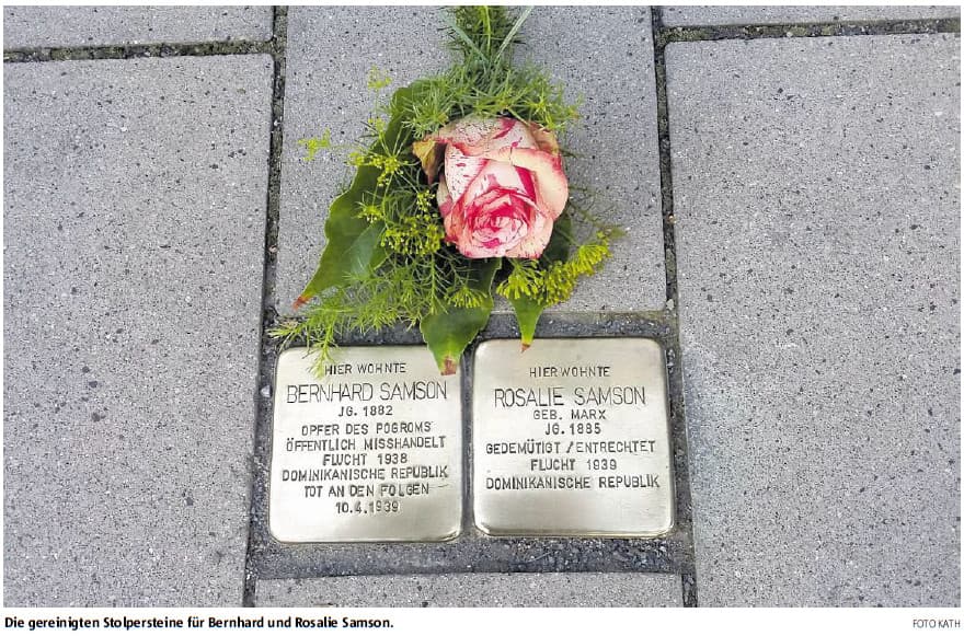 Arbeitskreis Lüner Stolpersteine rief zur Reinigungsaktion auf