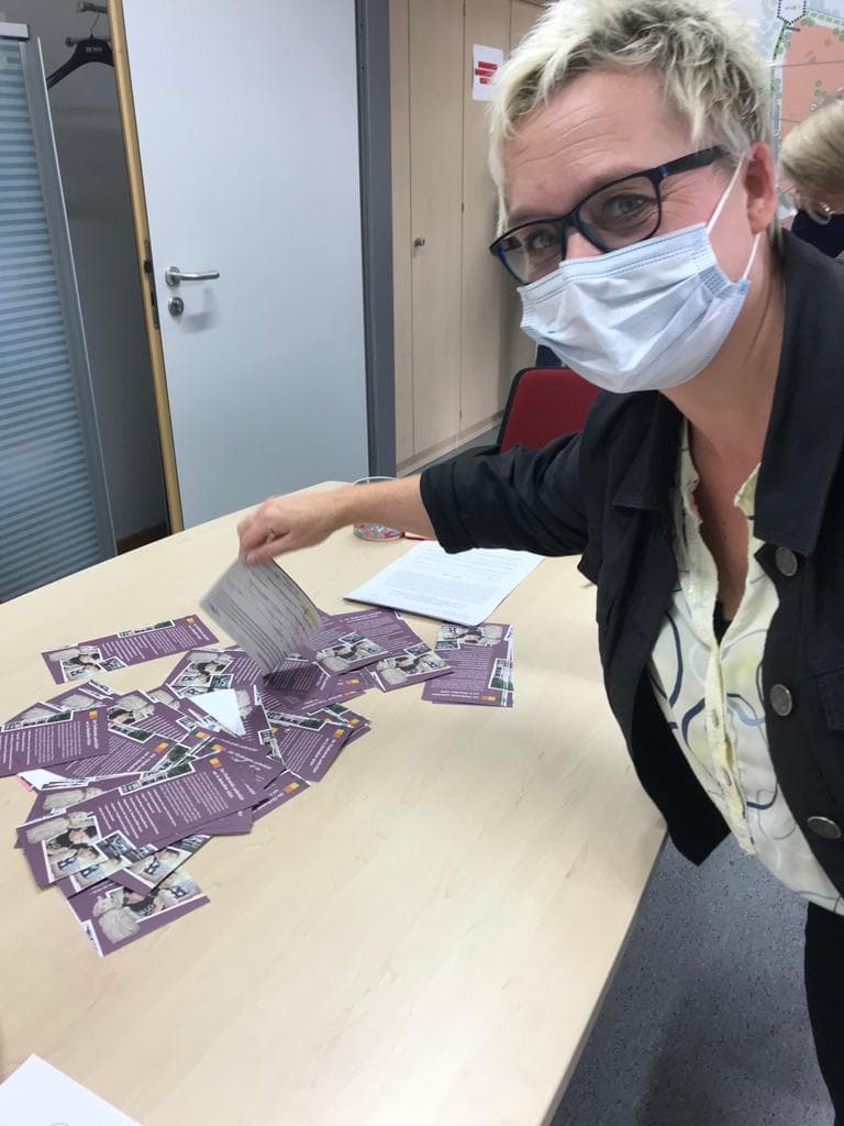 Gewinner des Fahrrades bei der Tombola zur Einschulung