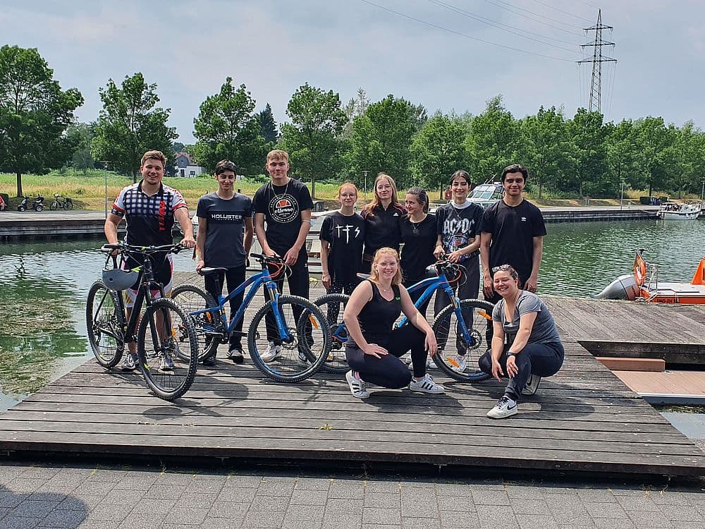 Mountainbiking an der KKG
