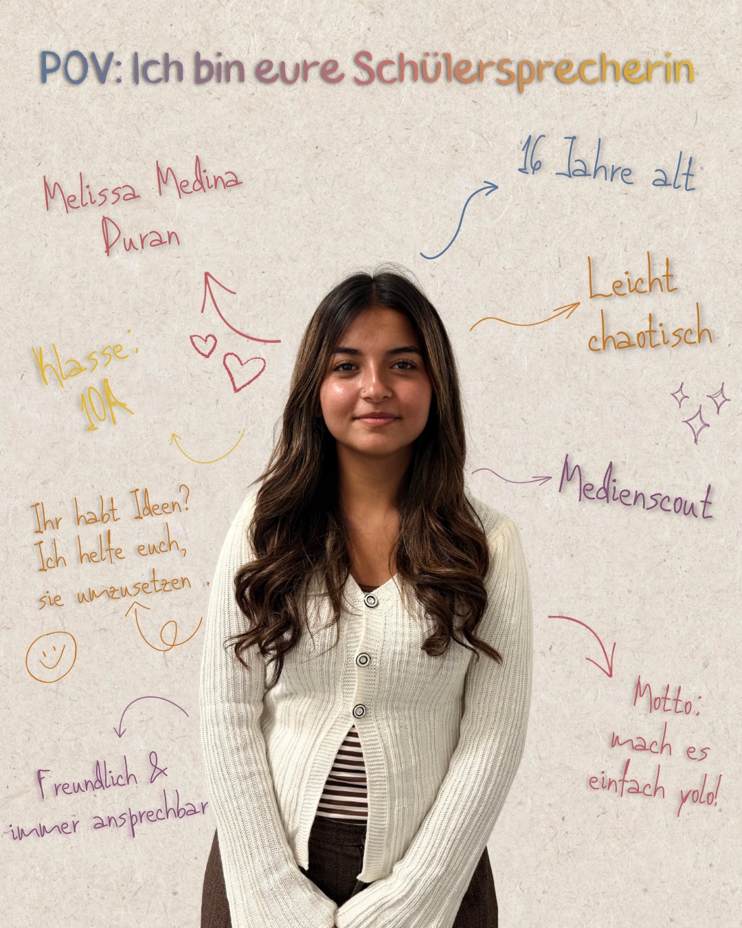 Neues Gesicht, viele Ideen: Das ist Melissa! 🎉