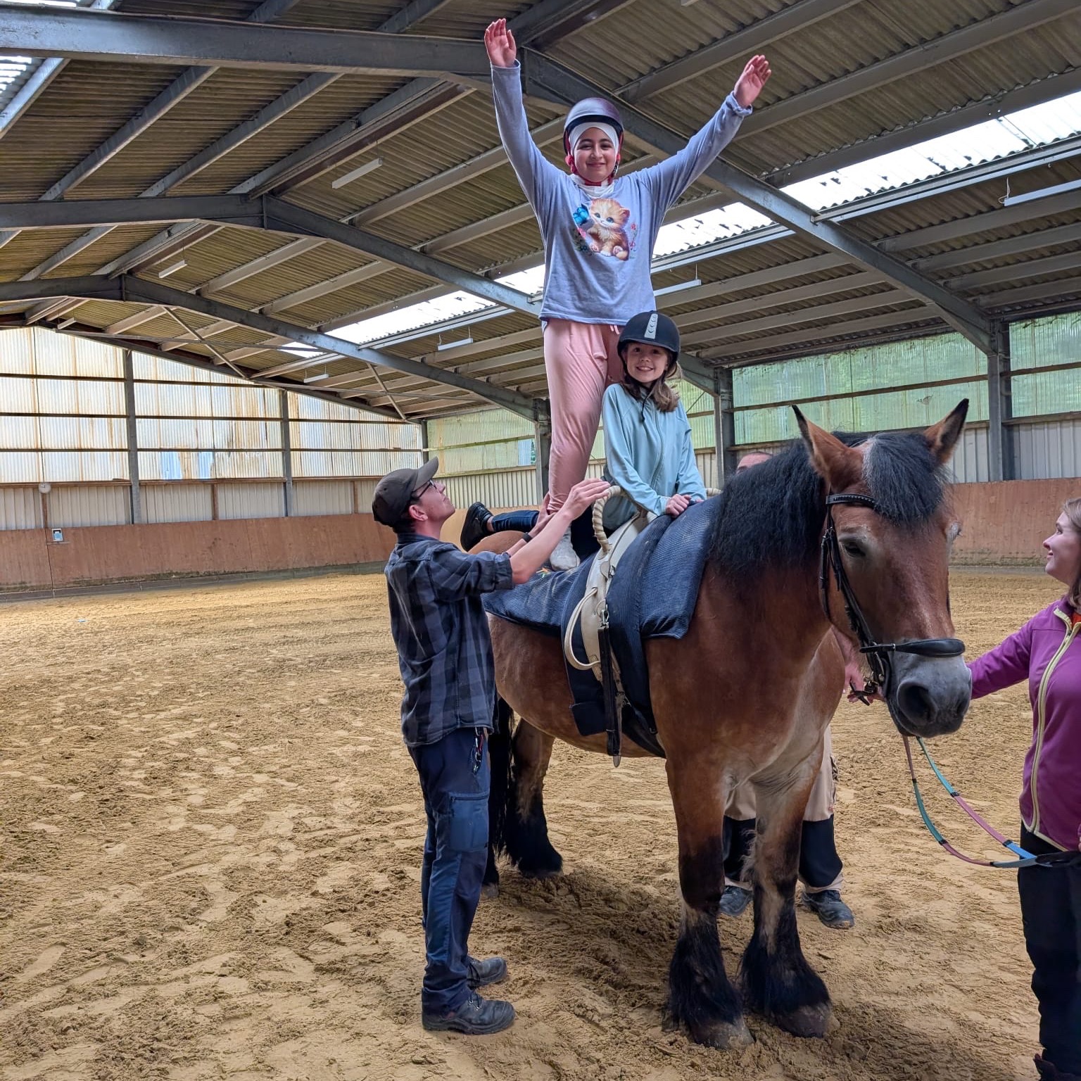 🐴 ☀️ Ferienzeit bei der Reit-AG! ☀️ 🐴