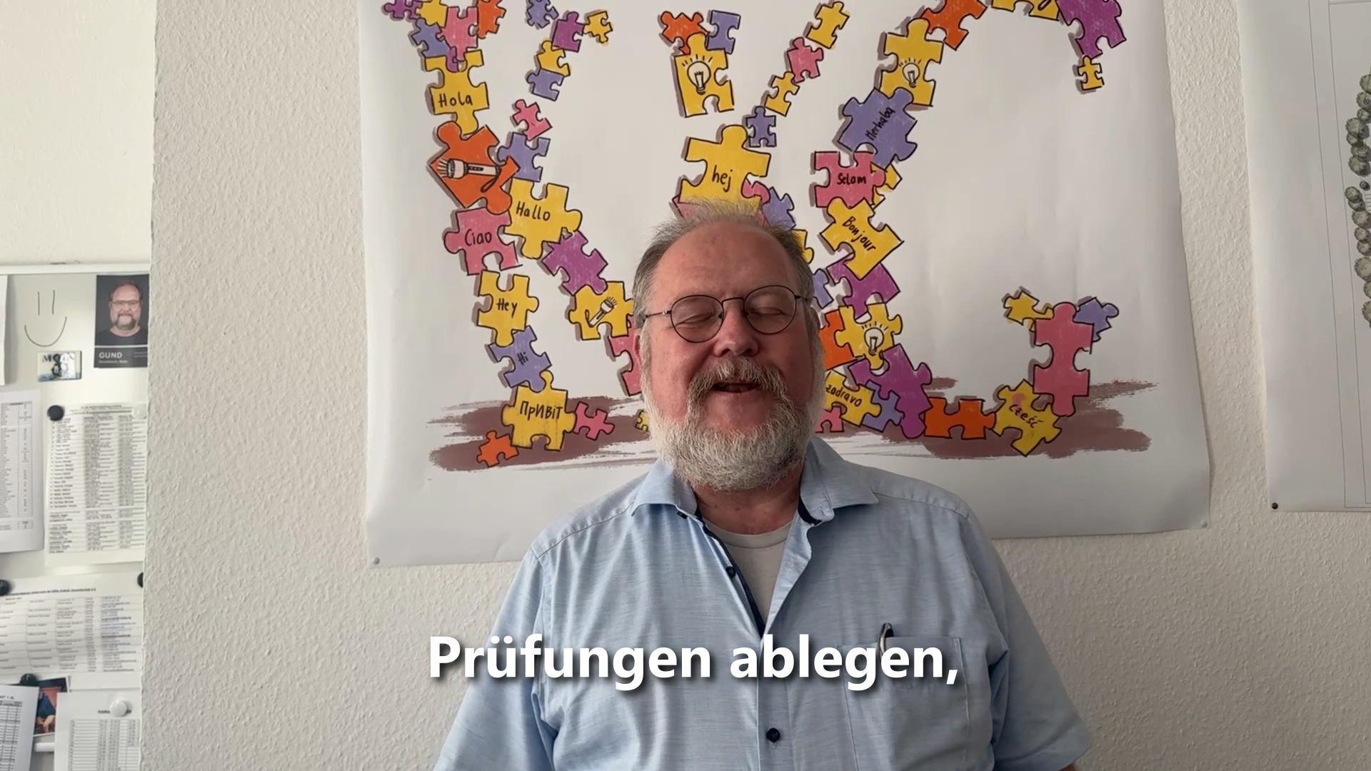 🎬 Zum Abschluss des Schuljahres richtet unser Schulleiter Bodo Gundelach noch e…